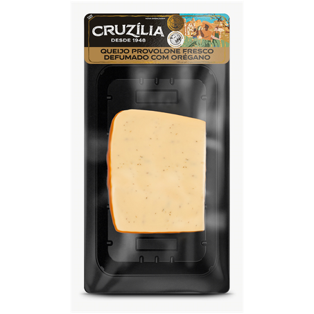Queijo Cruzilia Provolone DEfumado com Oregâno 140g