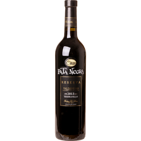 Vinho Esp Pata Negra 750ml Reserva Tempranillo Tinto