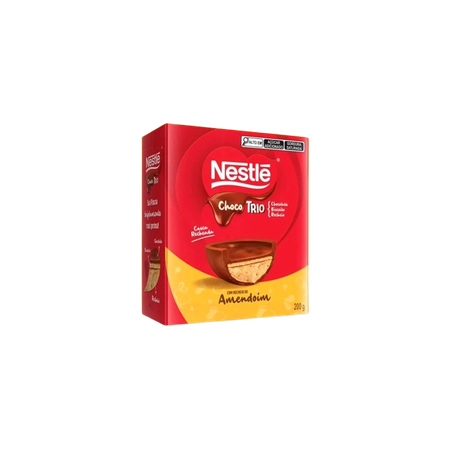 Ovo De Chocolate Nestlé Chocotrio Amendoim 200g 
 