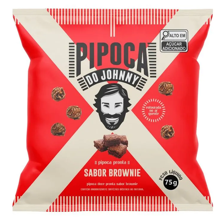 PIPOCA JOHNNY BROWNIE 75G