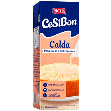 Calda para bolo richs cesibon 1000ml