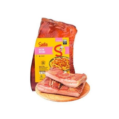 BACON PELE SADIA PEDAÇO KG