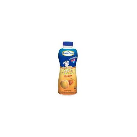 Bebida láctea santa clara pêssego 1l