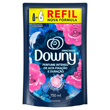 Amaciante Concentrado Downy 750ml - Brisa Intensa - Sachê