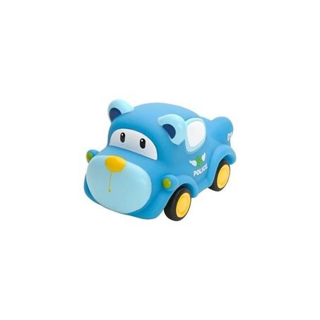 Brinquedo vinil carrinho police zippy toys
