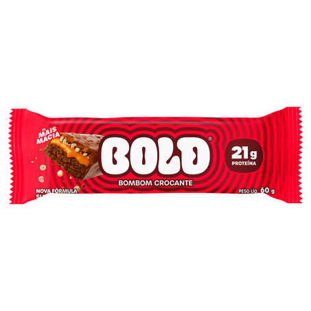 Barra de Proteína Bold Bombom Crocante 60g