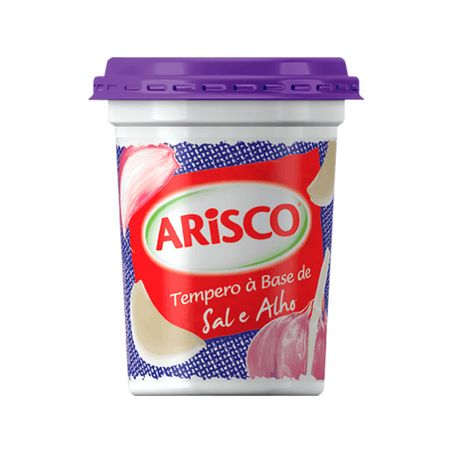 Temp arisco sal e alho 300g