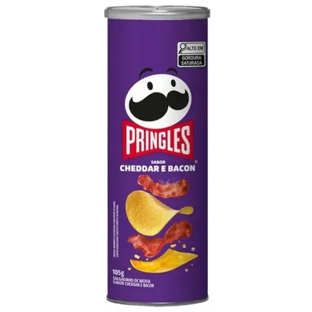 SALG PRINGLES CHEDDAR/BACON 105G (099304)