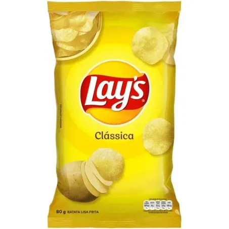 Batata Elma Chips 62g Lisa Lays Classica