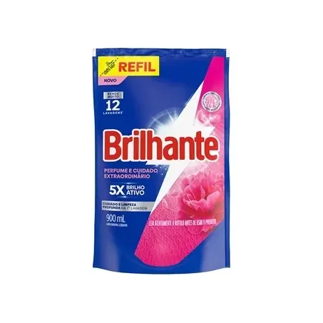 Sabao liquido brilhante perfume cuidado extr. rfl900ml