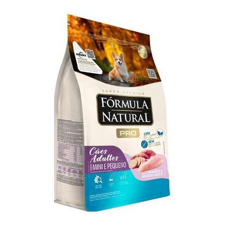 Ração Fórmula Natural Pro para Cães Adultos de Porte Mini e Pequeno Sabor Frango e Batata 20kg 360-1