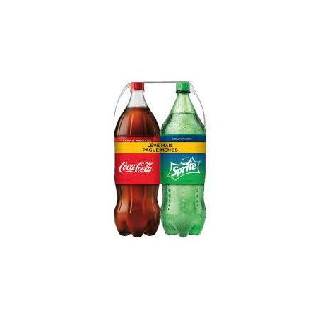 Pack refri coca-cola + sprite 2l