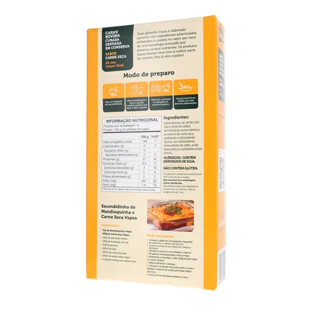 Carne Seca Vapza Desfiada E Cozida 400G 360-20