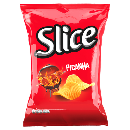 Batata ondulada picanha slice 90g