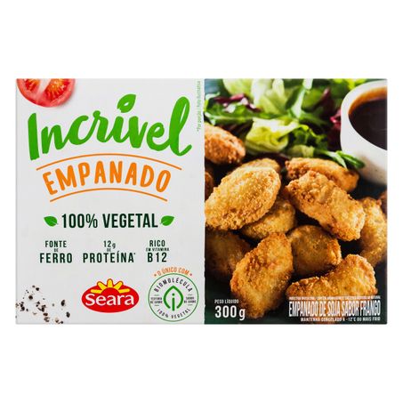 EMPANADO DE SOJA FRANGO SEARA INCRÍVEL
