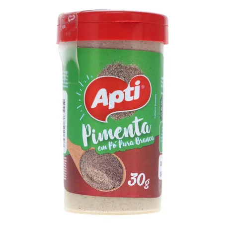 Pimenta Apti em Pó Pura Branca Embalagem 30G 360-35