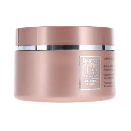 MÁSCARA DE TRATAMENTO AMEND LUXE CREATIONS BLONDE CARE POTE 250G 360-30