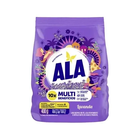 SABÃO PO ALA LAVANDA 400G