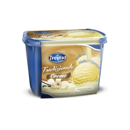 Sorvete Treviso 2l Tradicional Creme