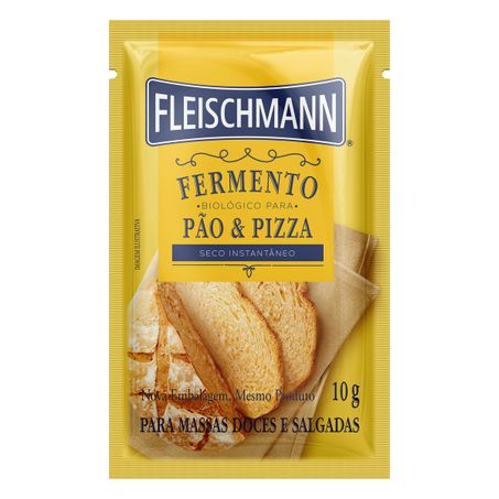 FERMENTO BIOLÓGICO SECO INSTANTÂNEO FLEISCHMANN ENVELOPE