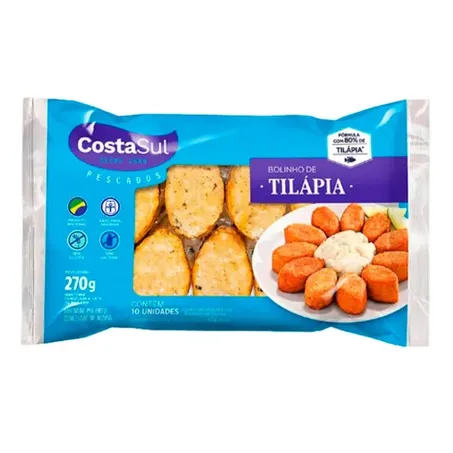 Bolinho Tilapia Costa Sul 270g 