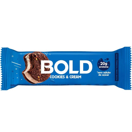 Choc bold barra proteica 60g cookies & cream