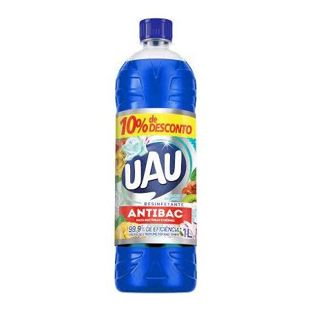 Desinfetante Antibac Uau Flores e Frescor Squeeze 1lt