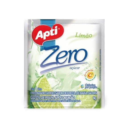 Refresco apti limao zero 8g