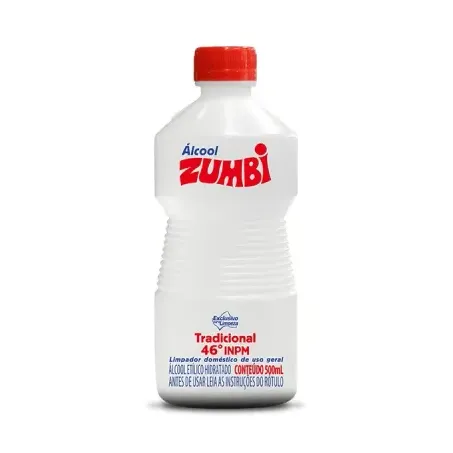 ALCOOL ZUMBI 46 INPM 500ML