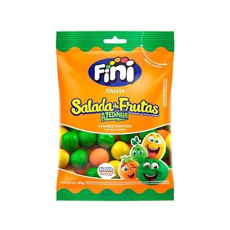 Goma de Mascar Fini Salada de Frutas 80G