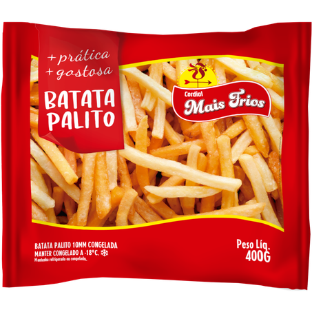 Batata palito congelada mais frios 400g