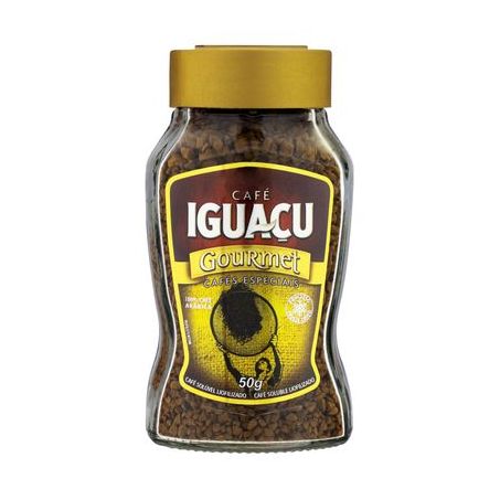 Café solúvel gourmet iguaçú vidro 50g