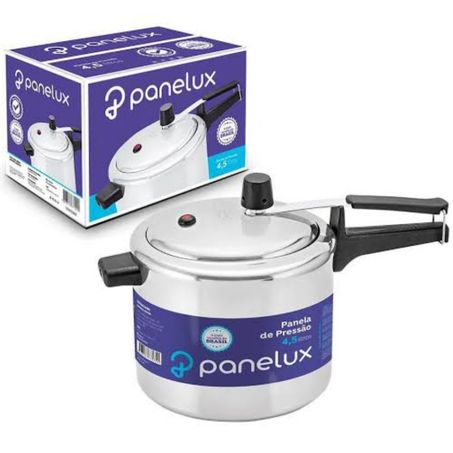 Panela pressao aluminio panelux capacidade 4.5l un