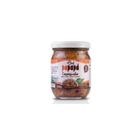 CASEIRINHO PAPAPA 180G ORG ARROZ/FEIJ/CAR
