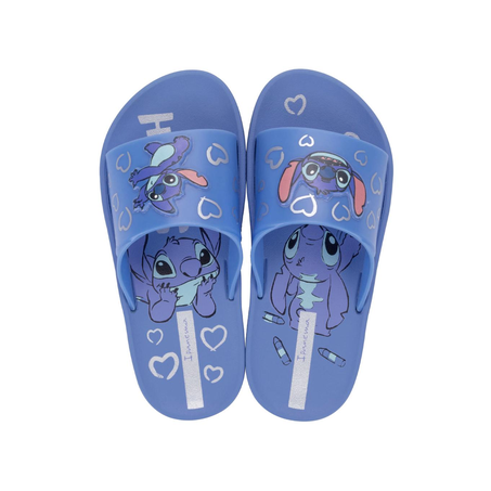 Sandália Infantil Ipanema Stitch Slide Azul 23/36