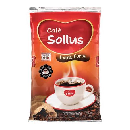 Café Sollus Extra Forte Pacote Almofada 500G