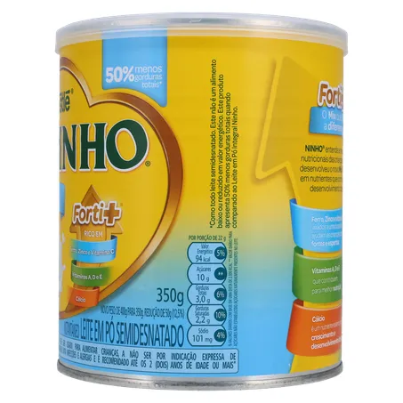 Leite Pó Nestlé Ninho Levinho Lata 350g 
  360-6