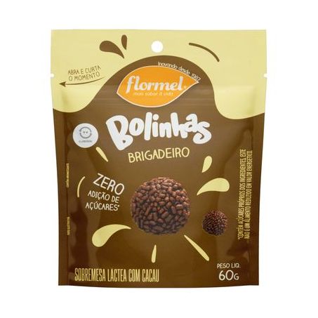Chocolate Bites Flormel Brigadeiro 60g
