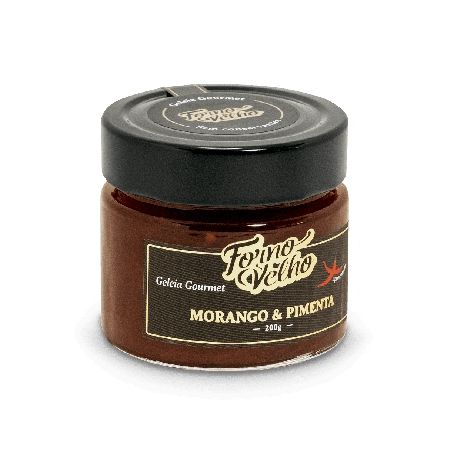 Geleia forno velho morango pim gour 200g