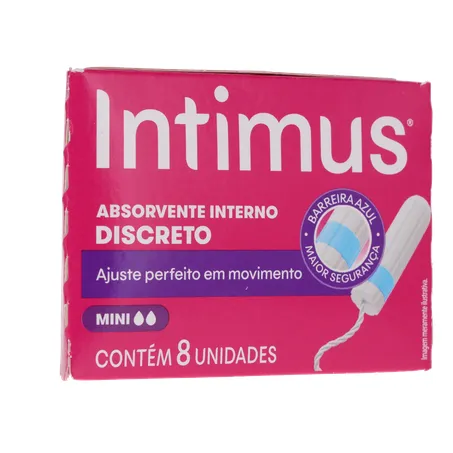 Absorvente Interno Intimus Mini C/ 8UN 360-33