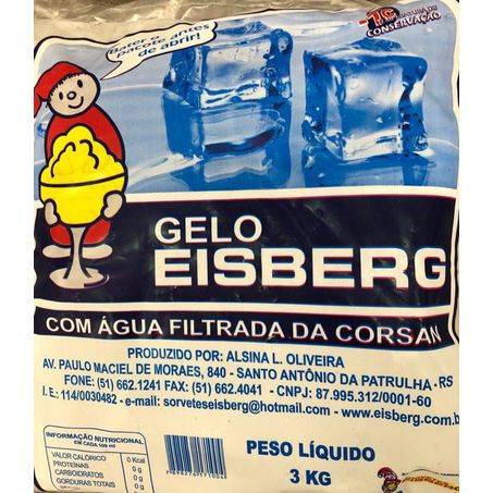 Gelo eisberg pc 3kg