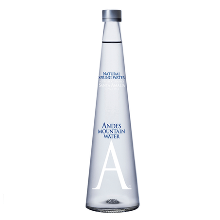 Água sem gás andes mountain vidro 500ml