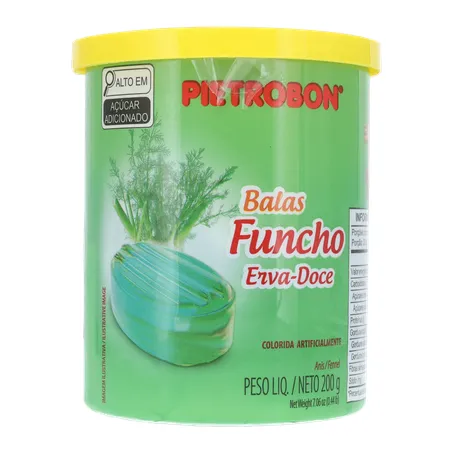Balas Funcho Erva Doce Pietrobon Pote 200gr 360-13