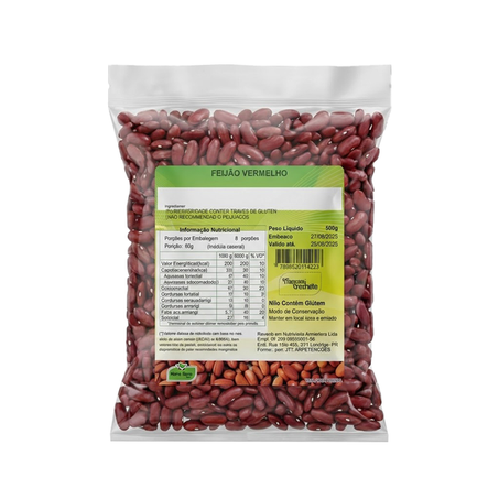 FEIJÃO VERMELHO 500G