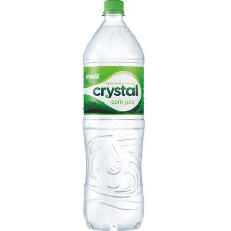 Água mineral crystal 1.5l com gás