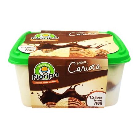 Sorvete floripa carioca 1.5l