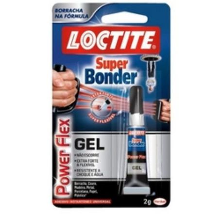 Cola super bonder power flex gel 2g