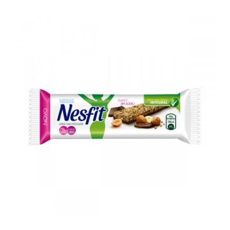 BARRA CEREAL NESTLE NESFIT AVELA/CHOCOLATE 20G