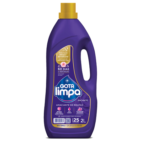 AMACIANTE GOTA LIMPA ENCANTO FLORAL 2L