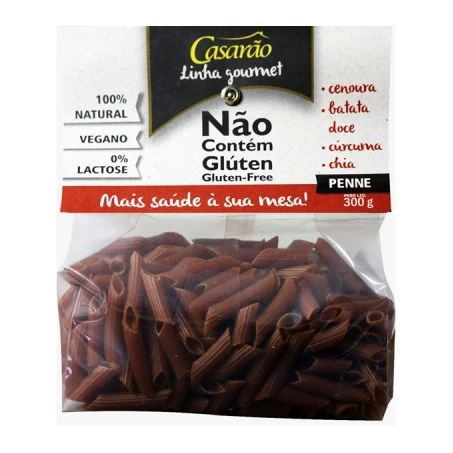 Mac S/Gluten Casarao 300g Penne Cenoura/Batata C/Chilli
